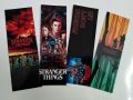 Stranger Things Bookmarks Pack of 4. 