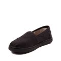 TOMS unisex syanno black canvas shoes for Winters. 