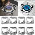 (Pack of 10) Aluminum Foil Gas Stove Burner Liners, Stove Burner Covers Disposable Square/Circle Stove Bib Liners Gas Range top Protectors Cooktop Replacement Keep Stove Clean Square 8.5" Hight Quality. 