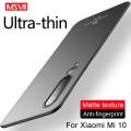 MSVII Ultra Slim Hard PC Frosted Cover For Xiaomi Mi12 Lite Mi1NEW2T Mi12X Xiomi Mi 12 T 12X 12S 11 10 8 9 9T 10T 11T 12T Pro Case. 