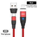 PD60W USB C To Type C Magnetic Cable for iPhone 15 Pro Max 3A Fast Charger Cable USB Type C Data Cable for iPad Laptops Samsung. 