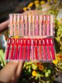 Liquid Lipstick 6 Pieces (Half Set) & 12 Pieces (Full Set) Lipgloss Matte Lipsticks Nude Redish Shades Lipglosses. 