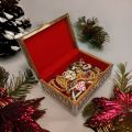 Handmade Wooden Jewelry Box with Carving | Storage Organizer |Pakistani Wooden Storage Box for Girls Accessories |Vintage Wooden Jewelry & Trinket Box | Decorative Storage | With Lock | For Decoration, Gifts, Savings| Wooden Items. 