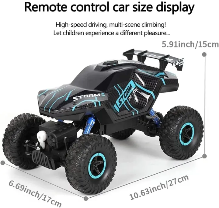 RC%20Cars%201/16%20Scales%20Remote%20Control%20Car%204WD%20Off-Road%20Rock%20Crawler,2.4GHz%20All%20Terrain%20Monster%20Truck%20with%20Rear%20Fog%20Stream%205%20LED%20Lighting%20Modes,2%20Battery%20for%2060%20Min%20Play,%20Toy%20Car%20Gift%20for%20Boys%20and%20Adults%20-%20Image%206