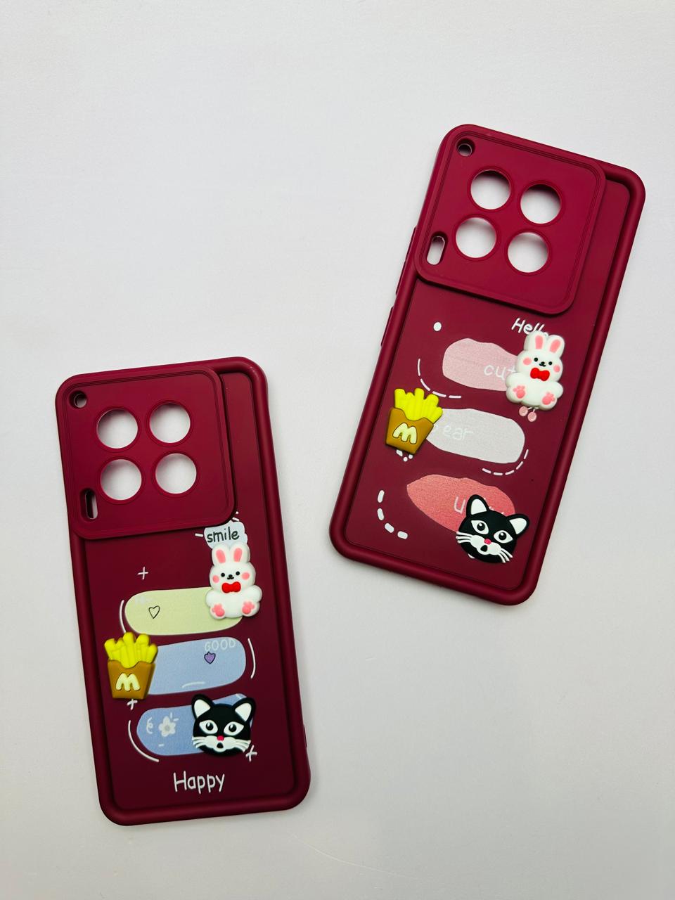 Lahore Mobile Case for Tecno Camon 30 Girls Back Cover - Luxerey Back Cover - Creative Lovely 3D Doll - Tecno Camon 30 Dolls Case 6