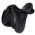 Horse Riding Saddle Seat- Pu Leather - Black. 