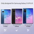 L K [3 Pack] Screen Protector for Samsung Galaxy S10 Plus, [Self Healing] [in-Display Fingerprint] HD Effect Flexible Film. 