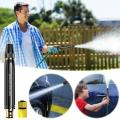Portable Water Nozzle Spray High Pressure Adjustable Water Jet For Car Wash Garden Sprayer Metal Nozzle Sprayer Car Accessories. 