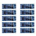 10X TTL to RS485 Adapter 485 Serial Port UART Level Converter Module 3.3V 5V. 