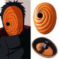 Anime Naruto Akatsuki Uchiha Tobi Obito Mask Ninja Cosplay Prop Adult Kids Halloween Party Accessory. 