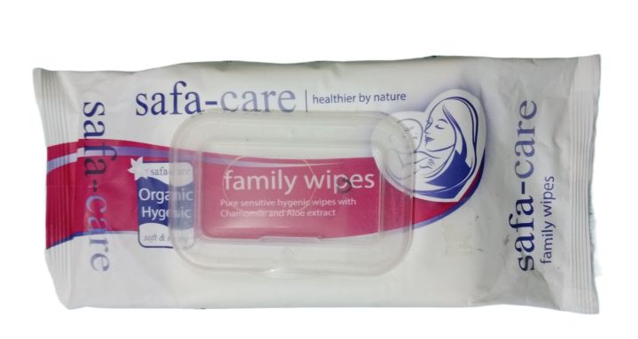 Safa Care Baby Wipes Family Wipes (72 Wipes)