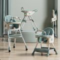 Fantastic-Kids-Toys Baby High Chair & Toy Bar  Newborn Feeding Chair  Removable & Adjustable Double Meal Tray with Reclined E560-618-518. 