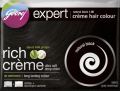 Pack of 4 Godrej Expert Rich Crème Hair Sachets – Long-Lasting, Natural-Looking Hair Color. 