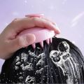 None Slip Hair Scalp Massager, Soft Silicone Hair Massager Shampoo Brush With Grip, Hair Scrubber, Hair Washing Brush,Scalp Exfoliator For Dandruff Removal And Control Hair Brush Comb, Head Scrubber, calp Scrubber Hair Care Tools. 