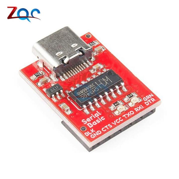 3.3V 5V TYPE C USB to TTL Serial Port CH340C Module CH340 USB Bus Adapter Chip