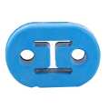 4PCS Universal Blue Silicon Muffler Exhaust Hanger Short Hangers 12mm-1/2'' UK. 