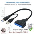 SATA to USB 3.0|2.0 Laptop Hard Drive Converter Cable. Supports Upto 4TB SATA Hard Disk Drive Convert Adapter Support. 