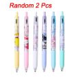 6/2Pcs Sanrio Gel Pen Hello Kitty Kuromi My Melody Cinnamoroll Kawaii Student Stationery School Signature Write Pens. 