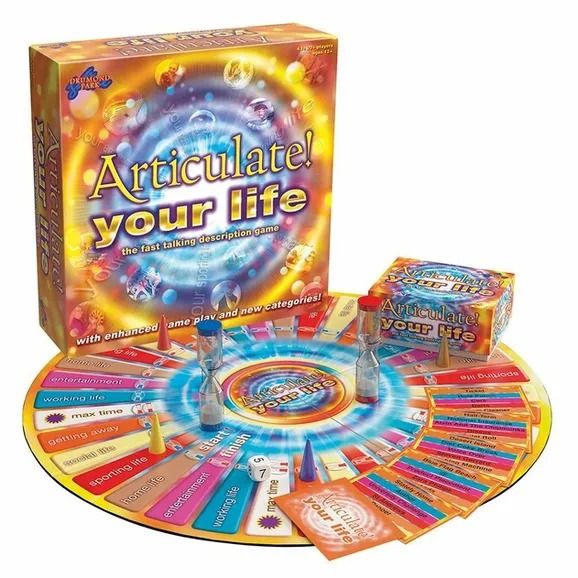 🧠🎲 Articulate Your Life Fast Talking Family Board Game | Mint Condition | Hilarious Party Game for All Ages