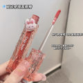 Crystal Mirror Light Lip Glaze Water Gloss Glass Jelly Lip Tint Non-sticky. 