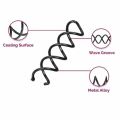 50 pcs/pack Spiral Hair Pins Spin Pins Non-Scratch Round Tips, Twist Screw Hair Pin for Women Bun Hair Style DIY, Spiral Bobby. 