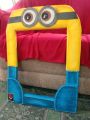 Minion theme Paper Photo Frame Photo Booth Party Decorations birthday item birthday Supplies. 