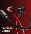 RONIN R-007 Gamerz Type-C Handsfree | 8D Surround Clear Sound Earphones | Crystal Clear Sound | Powerful & Deep Bass | Clear Calling | Immersive Stereo Sound | 122dB | 20Hz–20kHz | 1.2m Cable  | Ronin Gaming Hand free | Gaming Handfree | HF | Type C HF. 