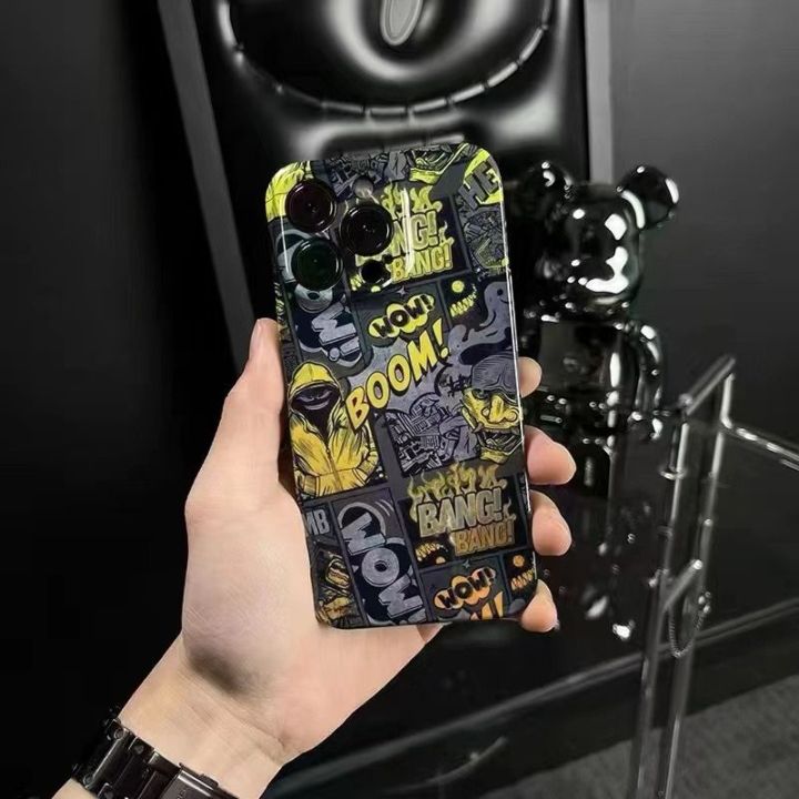 Mirror Surface WoW Boom Boom iPhone 11 12 13 14 15 Pro Max Protective Case, Fits iPhone 15 Pro Max
