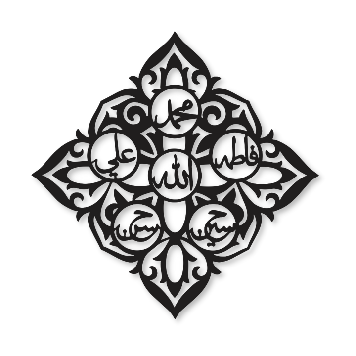 Islamic Calligraphy Wall Decoration Unique Texture Unique Display Ideal & Best Idea For Gift