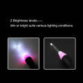 9 in 1 USB LED Light Up Weave Crochet Hooks Knitting Needles Set w/Pink Case. 