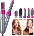 Hair Dryer Brush 5 In 1 Hair Blower Hot Air Styler Comb Automatic Hair Curler Professional Hair Straightener. 