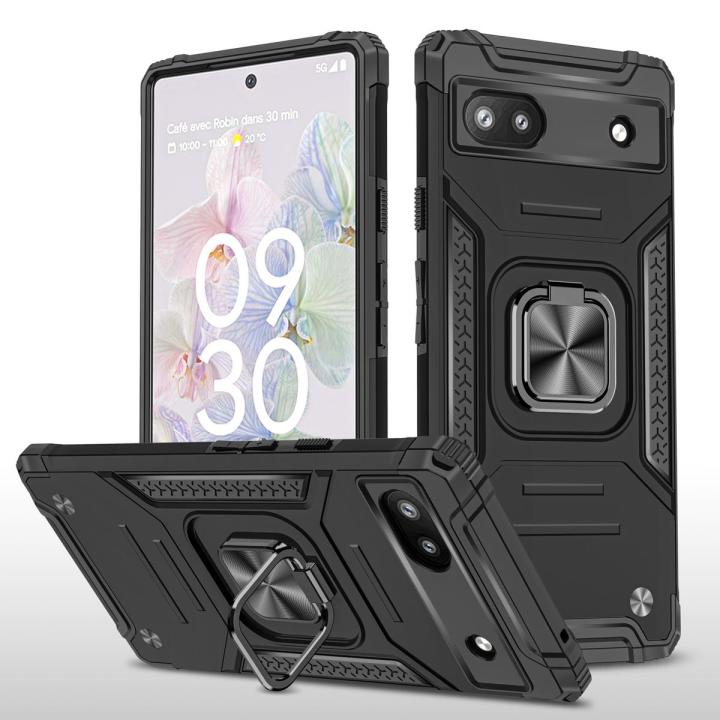 Google Pixel 6A Case - Phone Case with Dual-Layer Shock-Absorbing Protection Back Cover