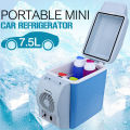 Portable Electric Refrigerator Mini Fridge Car Cooler Box Ice Box 7.5 L Warming & Cooling. Unique car gadget. car cooler and heater. Mini car cooler best gadgets for summer and hot weather. buy mini car fridge in Pakistan, buy portable mini car cooler NOT. 
