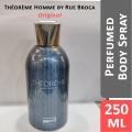 Theoreme Pour Homme Rue Broca for men Perfumed Body Spray 250ml. 