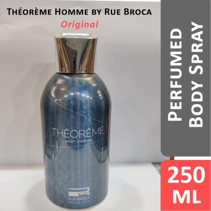 Theoreme Pour Homme Rue Broca for men Perfumed Body Spray 250ml