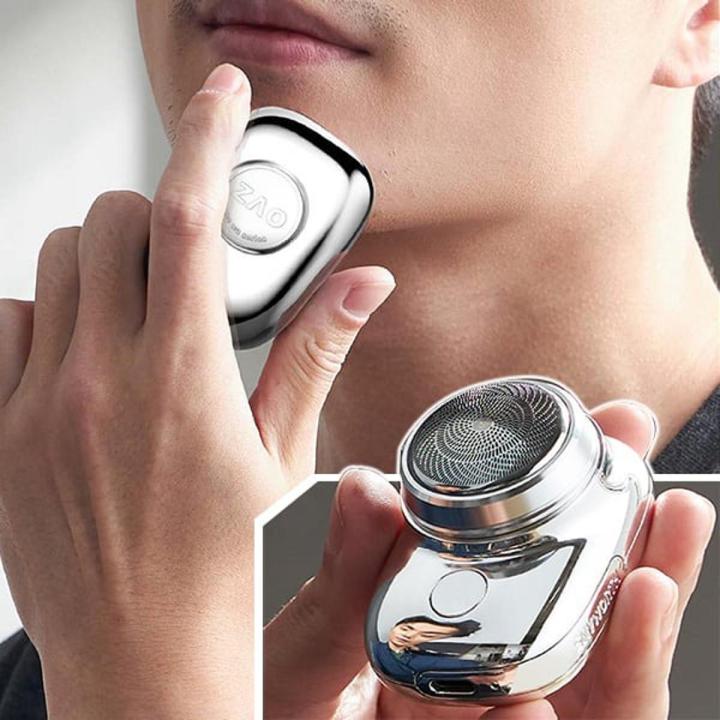 Mini Shaver Portable Electric Shaver, Electric Razor 6 Blade New Pocket Portable Electric Shaver For Men, Magic USB Mini Shaver Electric Razor For Men, Rechargeable Travel Razor