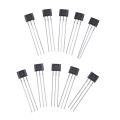 10pcs Hall element 49E OH49E SS49E linear Sensor Hall sensor Encounter. 