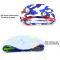 MeterMall Kids Cartoon Swimming Caps Digital Printing High Elastic Sports Swim Pool Hat Diving Hats For Boys Girls. 