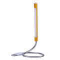 USB 10 LED Light Flexible Bendable Portable Reading Lamp Touch Switch For PC Computer Notebook. 