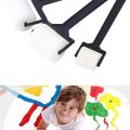 Openness – 3Pcs/Set White Sponge Foam Roller Brush For Children DIY Painting, Kid Art and Craft Tool. 