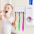 Smart Toothpaste Dispenser with Built-In Toothbrush Holder - Touchless, Convenient, and Durable. 