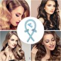 Heatless Hair Curling Rod Headband Set – No Heat Hair Curler for Soft Natural Waves & Curls | Overnight Silk Curling Ribbon Styling Tool for Long & Medium Hair. 