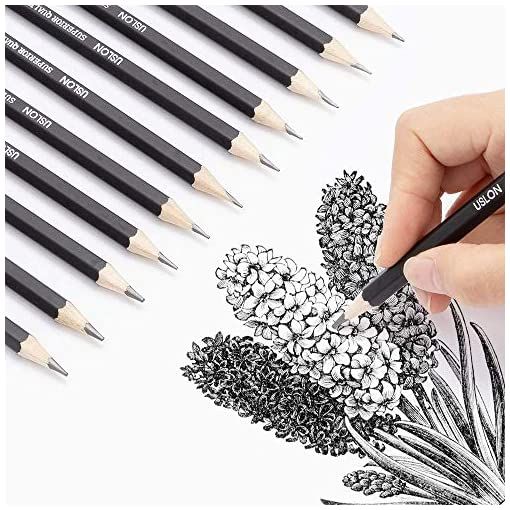 Ulson%20Graded%20Sketching%20Pencils%20Box%20Set%20Of%2012%20Graphite%20&%20Lead%20Pencils%20For%20Sketch%20And%20Drawing%20-%20Image%204
