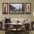 The Old Tree 16'' x 20'' Modern HD Bear Fores Animals Canvas Art Oil Painting Wall Home Decor. 