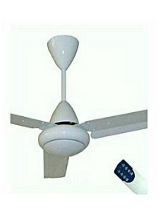 Sogo Ac + Dc 12v - solar ceiling fan with remote control