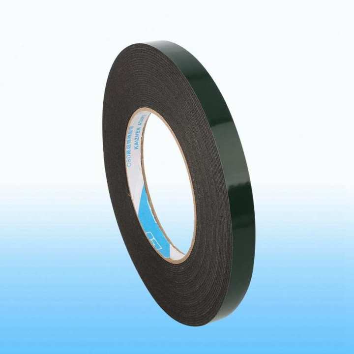 10m Super Strong Waterproof Self Adhesive Double Sided Foam Tape Black Color
