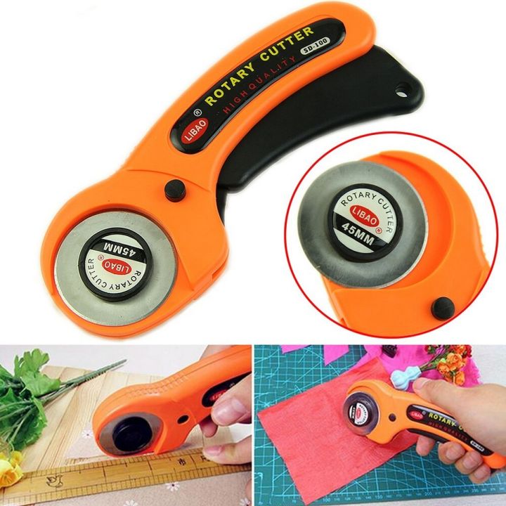 Rotary Cutter Leather Cutting Tool Fabric Cutter Circular Blade-KS