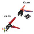 HSC8 6-4 Crimping Plier Hand Punch tool for (0.25-10mm) Tube thimble , hand tool for thimble crimping , mc4 plier , lugs punch punching plier. 