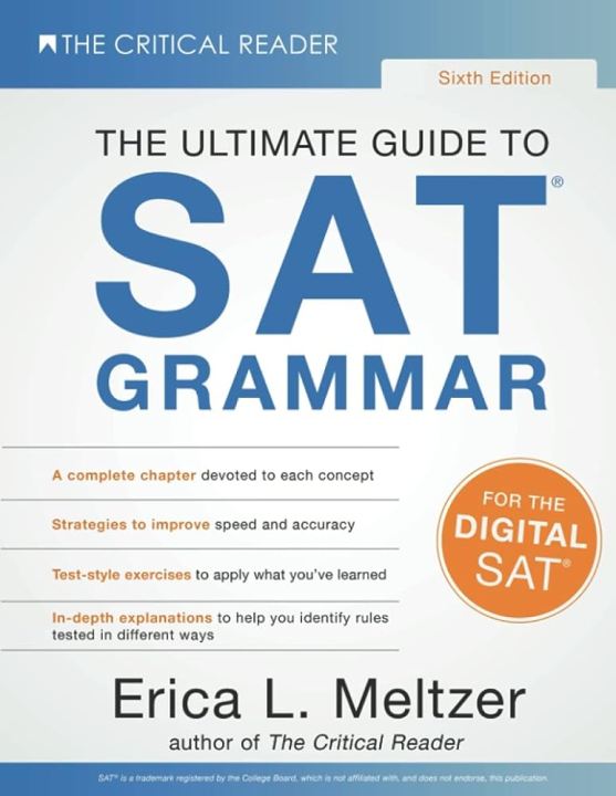 The Ultimate Guide to SAT Grammar by Erica L. Meltzer