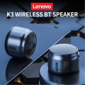 Lenovo K3 Wireless BT Speaker Portable Wireless Stereo Speaker Audio Player 3D Stereo Surround Sound Long Endurance Time. 